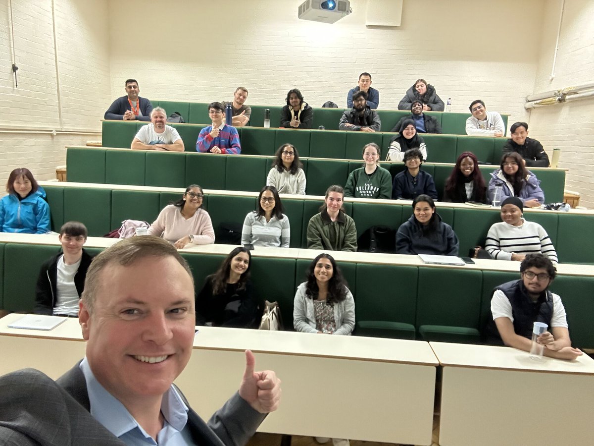 Cameron Brown, Head of Cyber Threat &amp; Risk Analytics at Ariel Re recently delivered a guest lecture for students in the internationally recognized MSc Information Security programme at Royal Holloway, University of London.