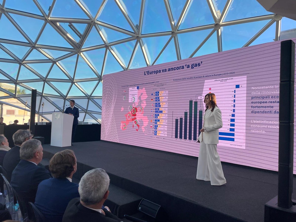 Per il dg Marta Bucci ci sono vincoli tecnici che limitano la diffusione delle #pompedicalore. In Italia su 16 milioni di abitazioni in classe F-G solo 6 milioni potrebbero installarle, meno di 2 se consideriamo anche i vincoli reddituali dei proprietari