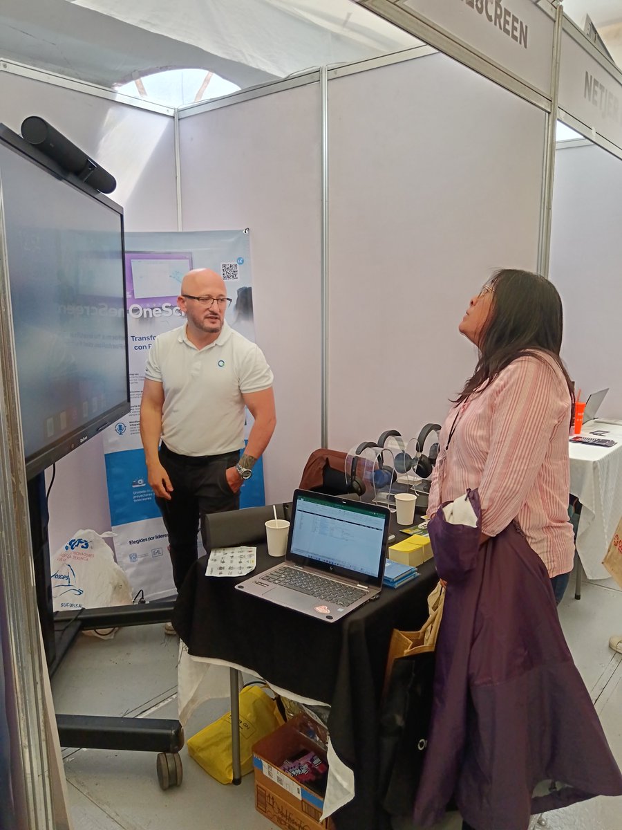 LatintelMX's tweet image. @LatintelMX  en el evento Anuies Tic 2025, con @We_are_Jabra y @OneScreen_LATAM. Reforzando nuestro compromiso de difundir siempre las mejores soluciones en México!

#Jabra #OneScreen #videoconferencia #eventos #Videollamada #PantallaInteractiva #PizarraInteractiva