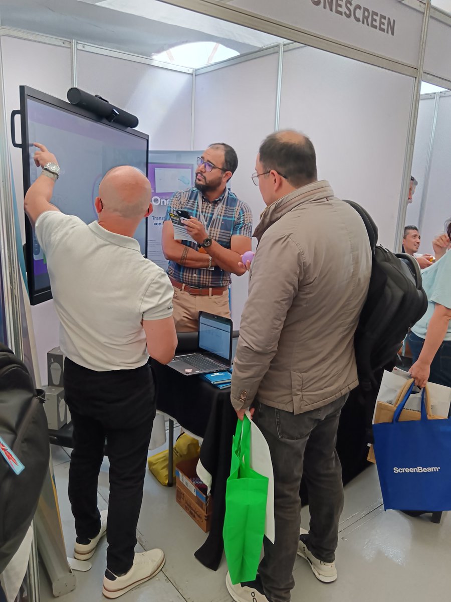 LatintelMX's tweet image. @LatintelMX  en el evento Anuies Tic 2025, con @We_are_Jabra y @OneScreen_LATAM. Reforzando nuestro compromiso de difundir siempre las mejores soluciones en México!

#Jabra #OneScreen #videoconferencia #eventos #Videollamada #PantallaInteractiva #PizarraInteractiva