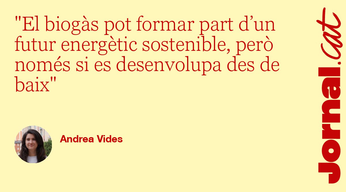 És possible un BIOgàs en el capitalisme energètic? 🤔⚡ Article d'<a href="/Andrea7Vides/">Andrea Vides</a> a <a href="/jornalpuntcat/">Jornal.cat</a>

A Catalunya, el 68% del potencial del biogàs no ve dels residus ramaders. Per què, doncs, s’instal·len macroplantes en zones rurals poc poblades?

f.mtr.cool/ytgyzxczqw