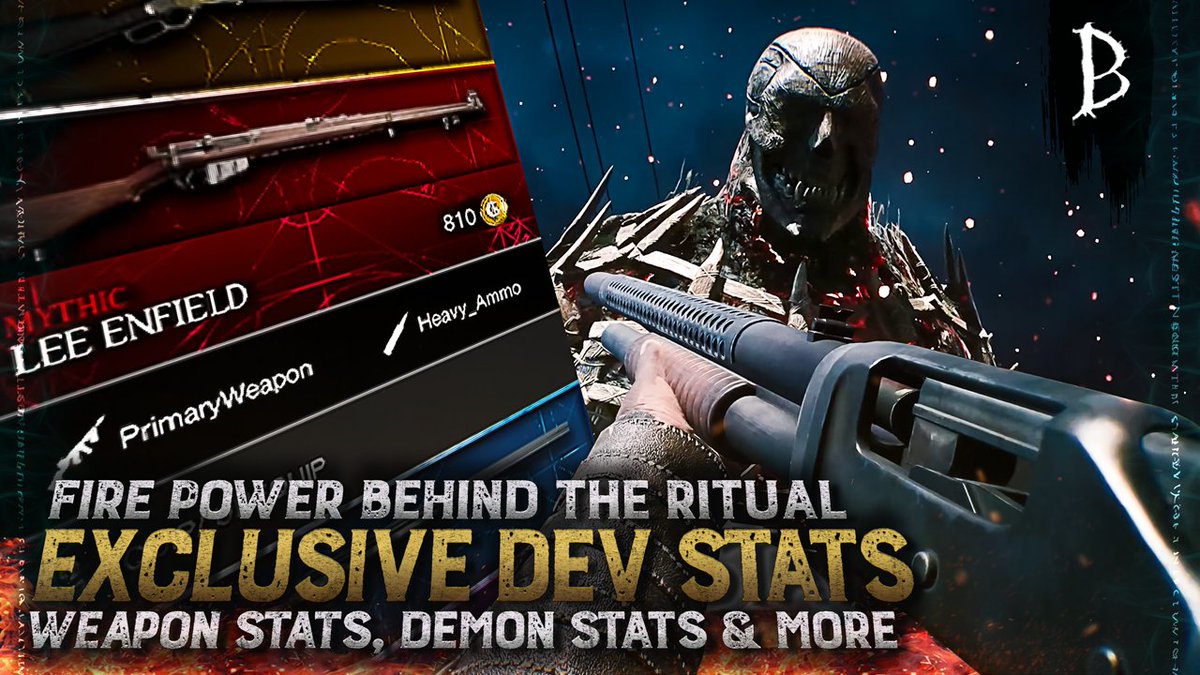 Had a blast getting to play so much <a href="/TheBornlessGame/">The Bornless</a>  over this past week. For the many of you who asked here is your stats on weapons and characters in game. Subject to change by EA so keep an eye on the Youtube. :) #thebornless #stayunholy youtu.be/i9c-Hg69gJU