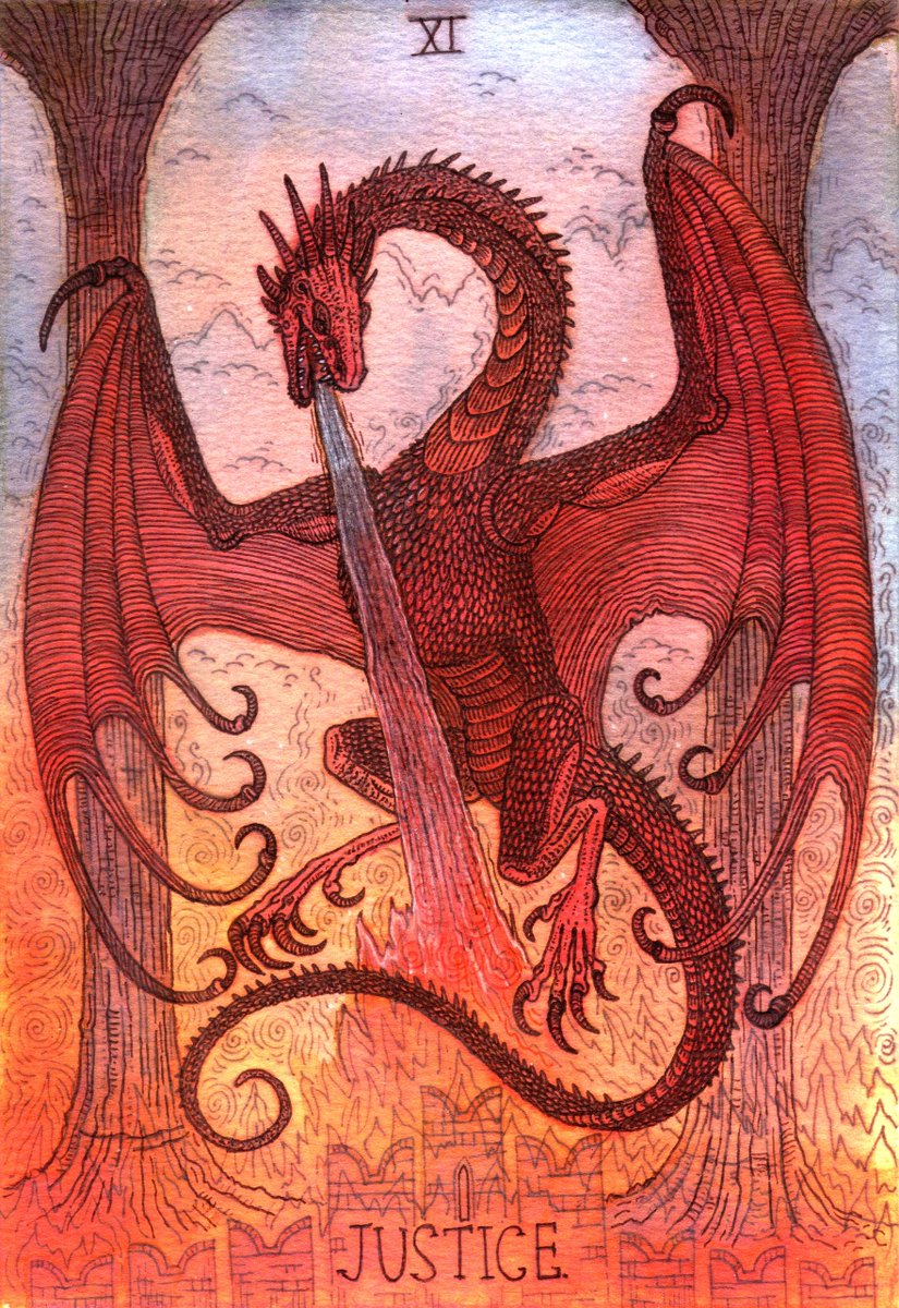 Meleys as JUSTICE tarot ⚖️🔥

#hotd #HouseOfTheDragon #asoiaf