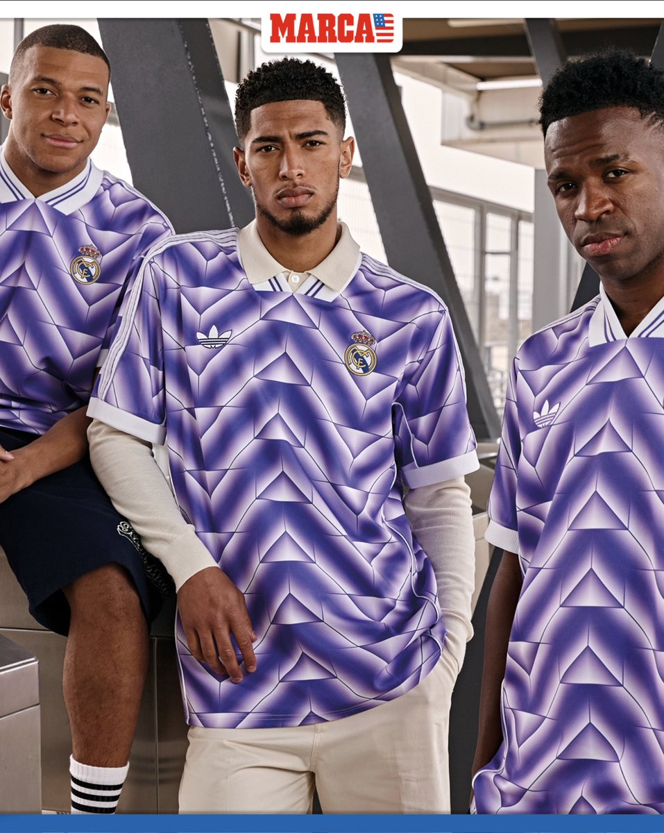 Thoughts on Real Madrid's new jersey?  #realmadrid