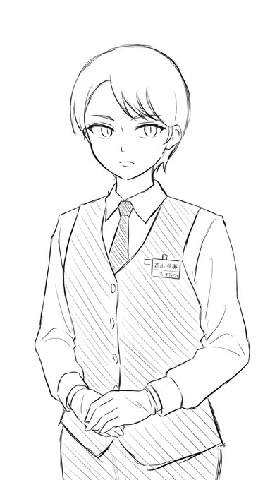 新キャラ立ち絵練り練り中