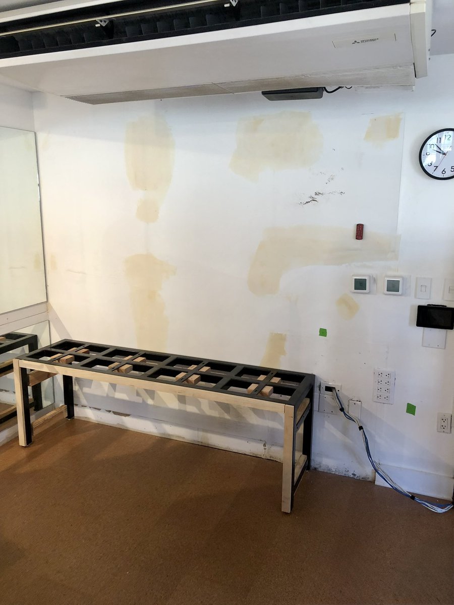 lionworksdesign's tweet image. We have shared the outside of the building, here is the inside area #prepped and ready for @lionworksdesigns #custominstallation to begin. #lionworks #lionworksdesigns #customized #customizeeverything #woodworking #workarea