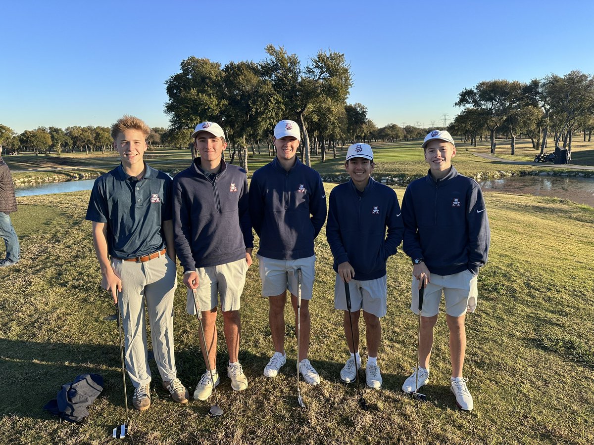Varsity I girls and Varsity II boys competing today in the Lewisville Inv @ Indian Creek GC. 🅰️🆙⛳️
