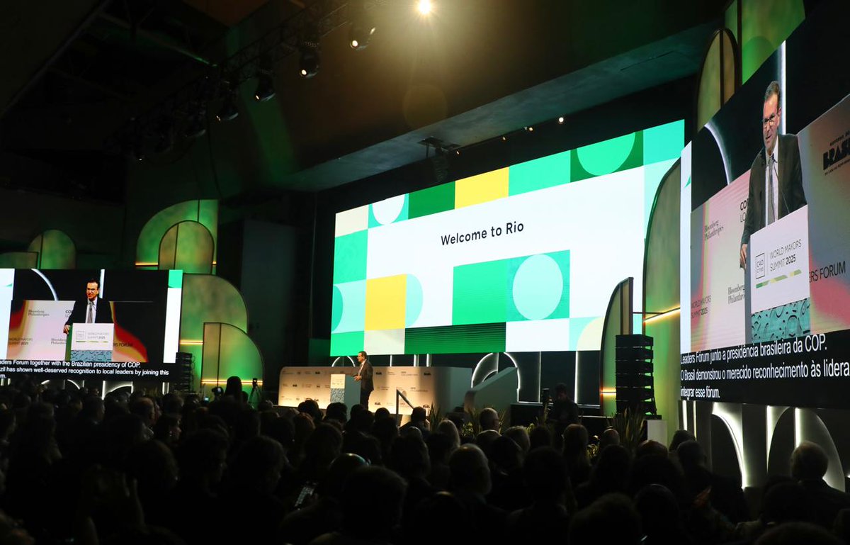 🇧🇷 The World Mayors Summit is here!

Day 1 opened with a powerful plenary as the Mayors of London, Freetown, and Rio de Janeiro highlighted the bold and practical steps cities are taking to drive global progress.

<a href="/MayorofLondon/">Mayor of London, Sadiq Khan</a> <a href="/SadiqKhan/">Sadiq Khan</a> <a href="/yakisawyerr/">Yvonne Aki-Sawyerr OBE</a> <a href="/eduardopaes/">Eduardo Paes</a>

#WMS25