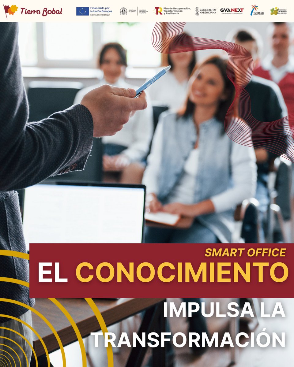 MITierradelVino's tweet image. 💻 La #SmartOffice de la #MITV da un paso máscon una plataforma inteligente al servicio de personas y municipios.

Conecta datos, ideas y objetivos para impulsar un #TierraBobal más colaborativo y sostenible 🌿

✅ Plan de Sostenibilidad Turística | Fondos #NextGenerationEU