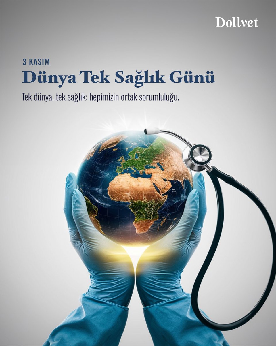 Bugün, Dünya One Health (Tek Sağlık) Günü.

İnsanların, hayvanların ve çevrenin sağlığının birbirine bağlı olduğunu hatırlıyor; bu dengeyi korumanın ortak sorumluluğumuz olduğuna inanıyoruz.

#OneHealth