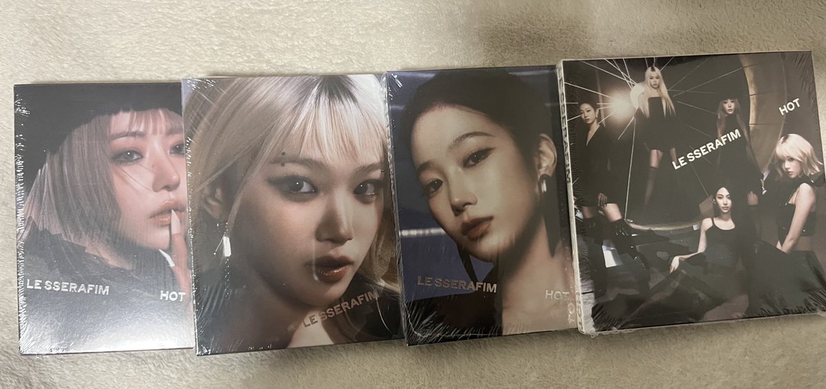 【spaghetti 未開封コンパクトアルバム】
・全員ver×3     ・ウンチェver×3

各600円

【HOT 未開封コンパクトアルバム】
・全員ver×1      ・チェウォンver×1
・サクラver×1       ・カズハver×1

各700円

買取希望の方いたらお声がけください🙌🏻
東京ドーム手渡しのみでお願いします。