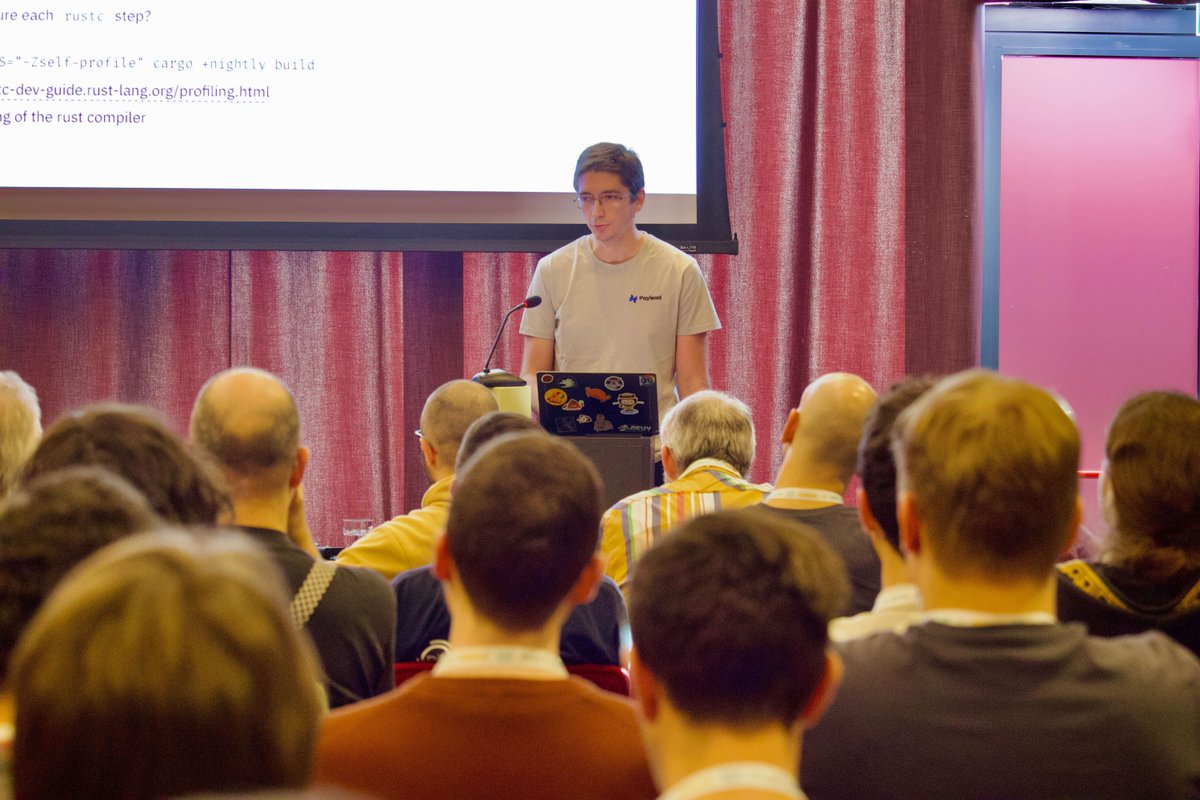 rustlab_conf's tweet photo. Compiles faster, codes happier. 😄
Thanks to @FrancoisMockers for diving into build optimization and hot reloading tricks to supercharge iteration speed.
#RustLab2025 https://t.co/4ZVIz4J7LP