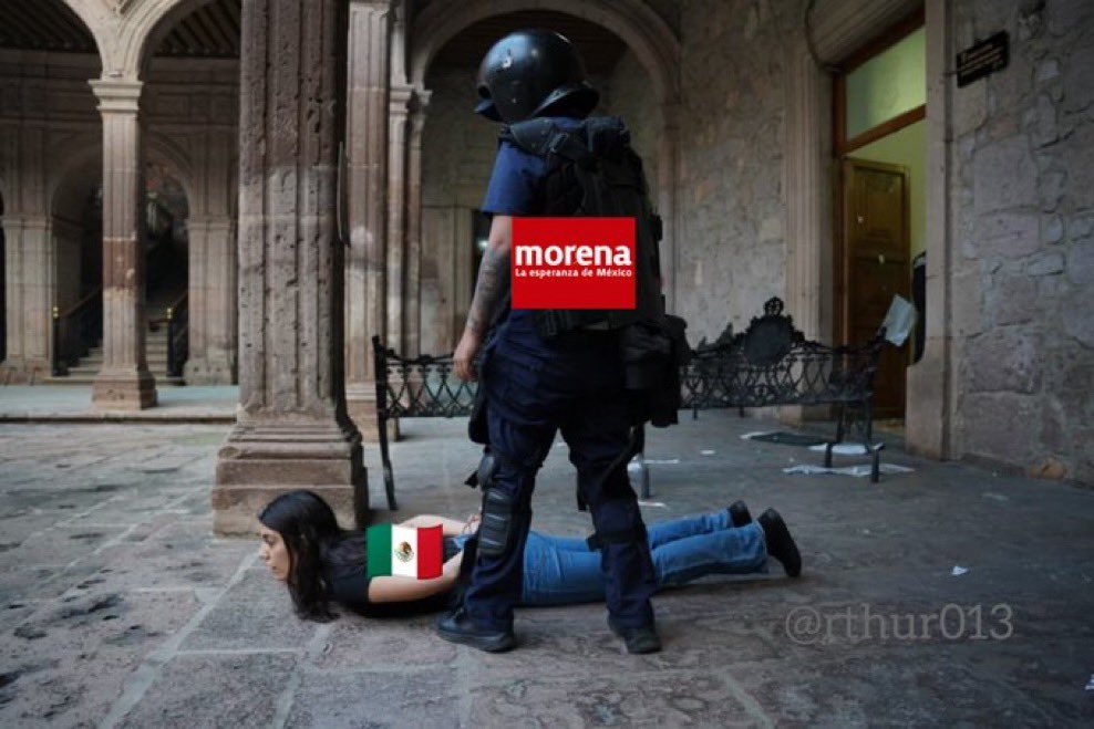 ar2_mx's tweet photo. @Claudiashein Descripción gráfica de México… por cierto Claudia le vuelves a echar la culpa a Calderón. 

Una de dos si no puedes RENUNCIA o que regrese Calderón a arreglar su relajo. https://t.co/5fymNcNMA1