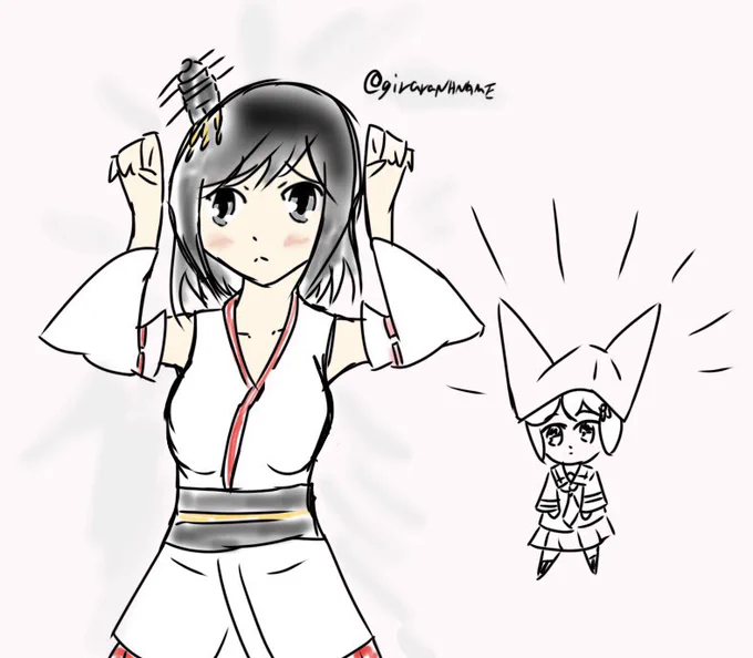 #艦これ版深夜の真剣お絵描き60分一本勝負 #艦これ版真剣お絵描き60分一本勝負_20251103 やましろ