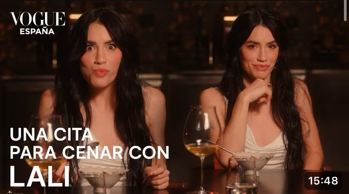 Una cita para cenar con Lali en un restaurante Estrella Michelin | VOGUE... youtu.be/x3V19y8kF1U?si… vía <a href="/YouTube/">YouTube</a>