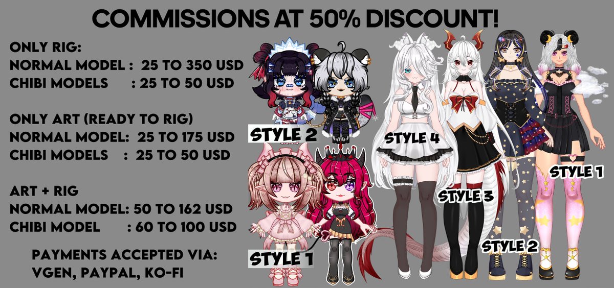 SamilliRodvill's tweet image. ✨vtuber models || Art || Rig || Art + Rig ✨
🔗:  vgen.co/Samilli_Rodvill

#VGEN #vtubermodel #live2drig #chibimodels