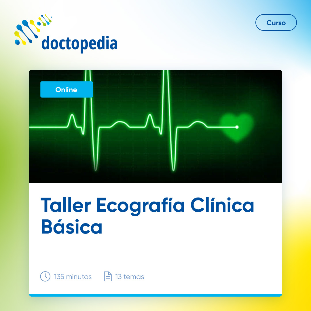 🏥🩺Descubre nuestro taller virtual de #ecografía clínica básica.

En #Doctopedia disponemos de un curso totalmente visual en el que compartimos conceptos generales de esta técnica y una explicación práctica realizada por tres especialistas en medicina de urgencias; Dr, Luis