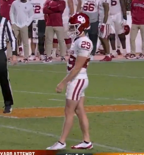 I would have played football if they let me dress like this.