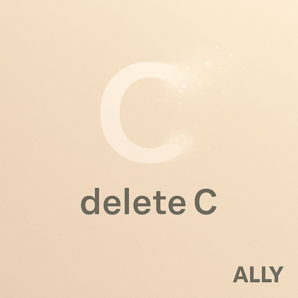 ally_tantei's tweet image. 「C」を消して、がんに立ち向かう。
delete Cは、がん治療研究を支援するプロジェクト。
Cのつく商品を買うことも支援のひとつ。
ALLYも日々の行動から、この輪を広げていきます。

#deleteC #がん治療 #ALLY探偵事務所