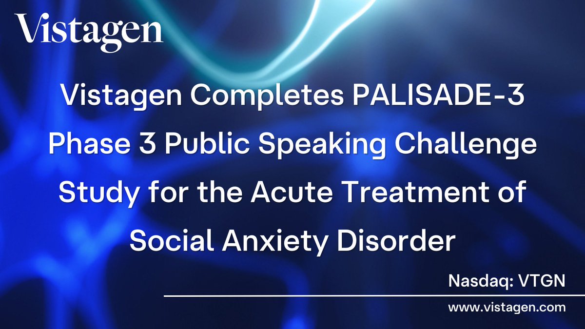 Vistagen tweet media