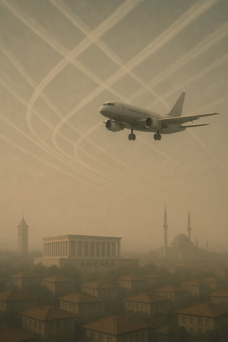 🔴 Başkent dahil  bir çok yerde çok yoğun bir şekilde püskürtme var. Özellikle İstanbul’da ağır şekilde püskürtme resimleri geliyor. Gökyüzünün rengi maviden giye dönüyor ve insanlar boğaz ağrısıyla uyanıyor. Son iki gündür boğaz kaşıntısı artmış durumda.