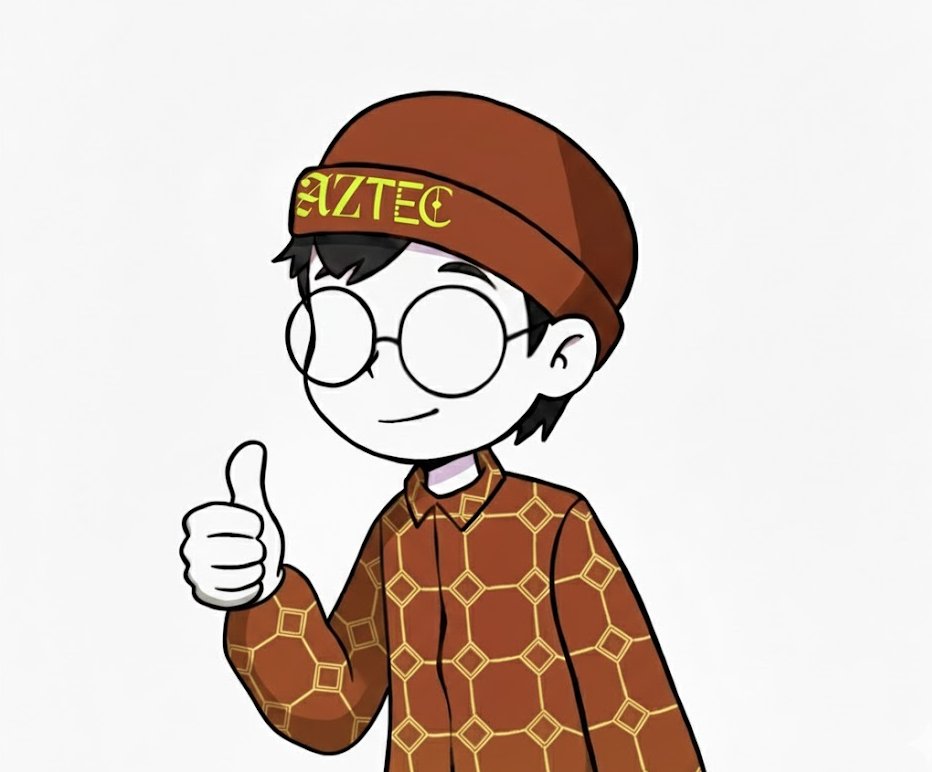 ROisinitial's tweet photo. made another art for the run, I made the art based on my pfp and got the references from @0xleconss great art that she post for the meet up. 

Run for 9 kilos for the g that stands for gAztec AHAHAHAH #AztecRunners https://t.co/jRGa6fqYJp