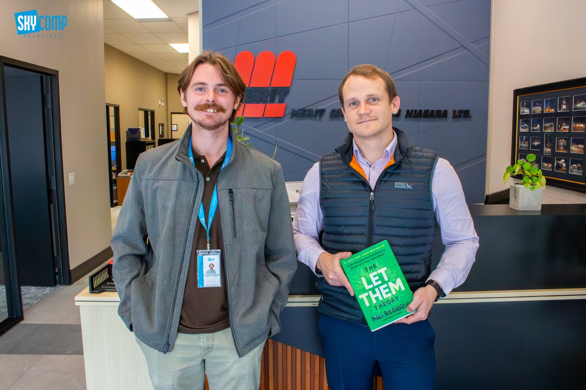 skycompIT's tweet photo. Every month, we give away a book that resonated with someone on our team because, as we all know, knowledge is power.
This monthโs pick is Let Them Theory by Mel Robbins โ and our lucky winner is Jacob! ๐
#ClientAppreciation #Book #LetThem #Skycomp https://t.co/Em87uKePQM