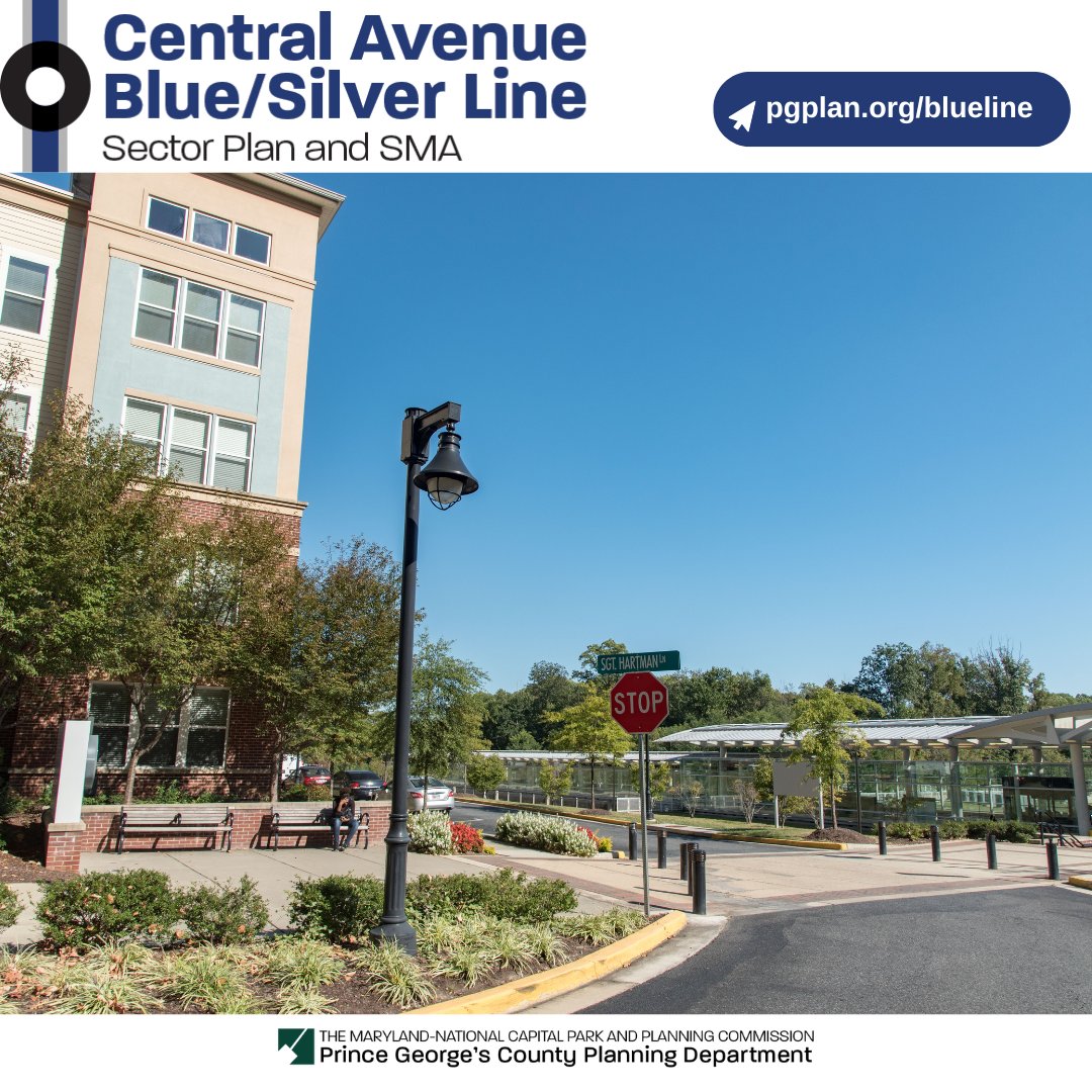📰The Preliminary Central Avenue Blue/Silver Line Sector Plan aims to preserve the character and uniqueness of our neighborhoods and reimagine new mixed-use development near transit🌟

Find out more at pgplan.org/blueline
📩Send us questions/comments at CABL@ppd.mncppc.org