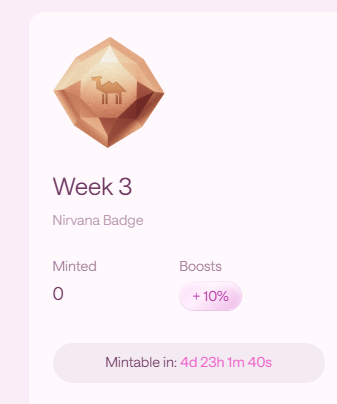 Hey there <a href="/OnchainOMies/">OMies 🏡</a>, for those of you doing the tesnet missions at <a href="/LotusDex/">Lotus🪷</a> note the timer. This time you have only 5 days to complete them! So keep swapping those <a href="/MANTRA_Chain/">MANTRA | Tokenizing RWAs</a> tokens and don't forget to LP!