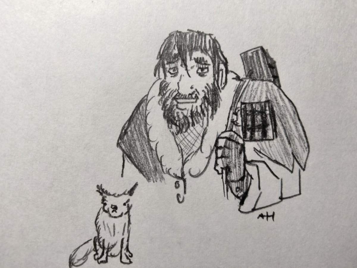 Rat Catcher

#artmoot #artmoots #art #sketch #ArtistOnTwitter #ArtistOnX #OC #OCart #DnD #DnDart .
