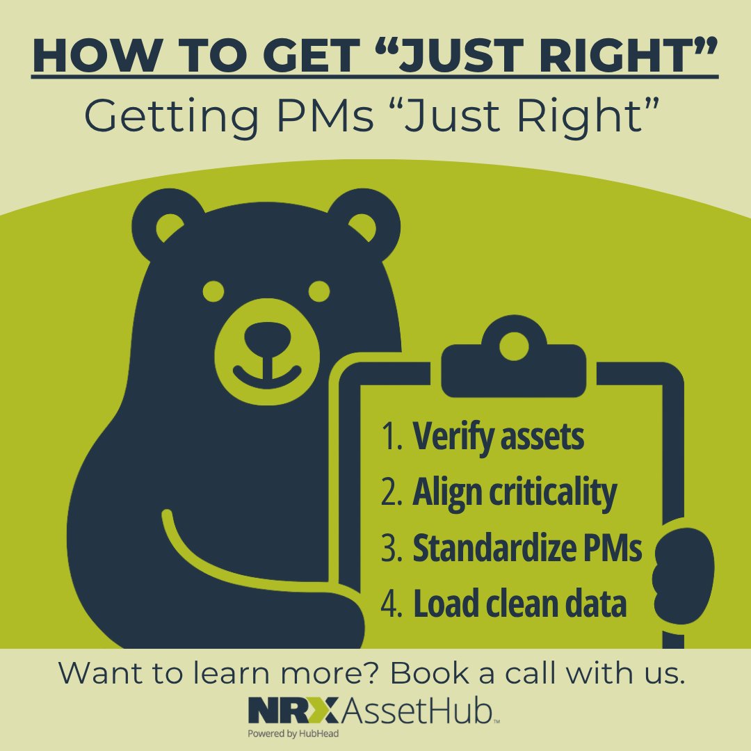 Planned maintenance can be too often or too rare. Aim for just right: verify assets, align criticality, standardize PMs, and load clean data.
Learn more: hubs.li/Q03RdnWX0