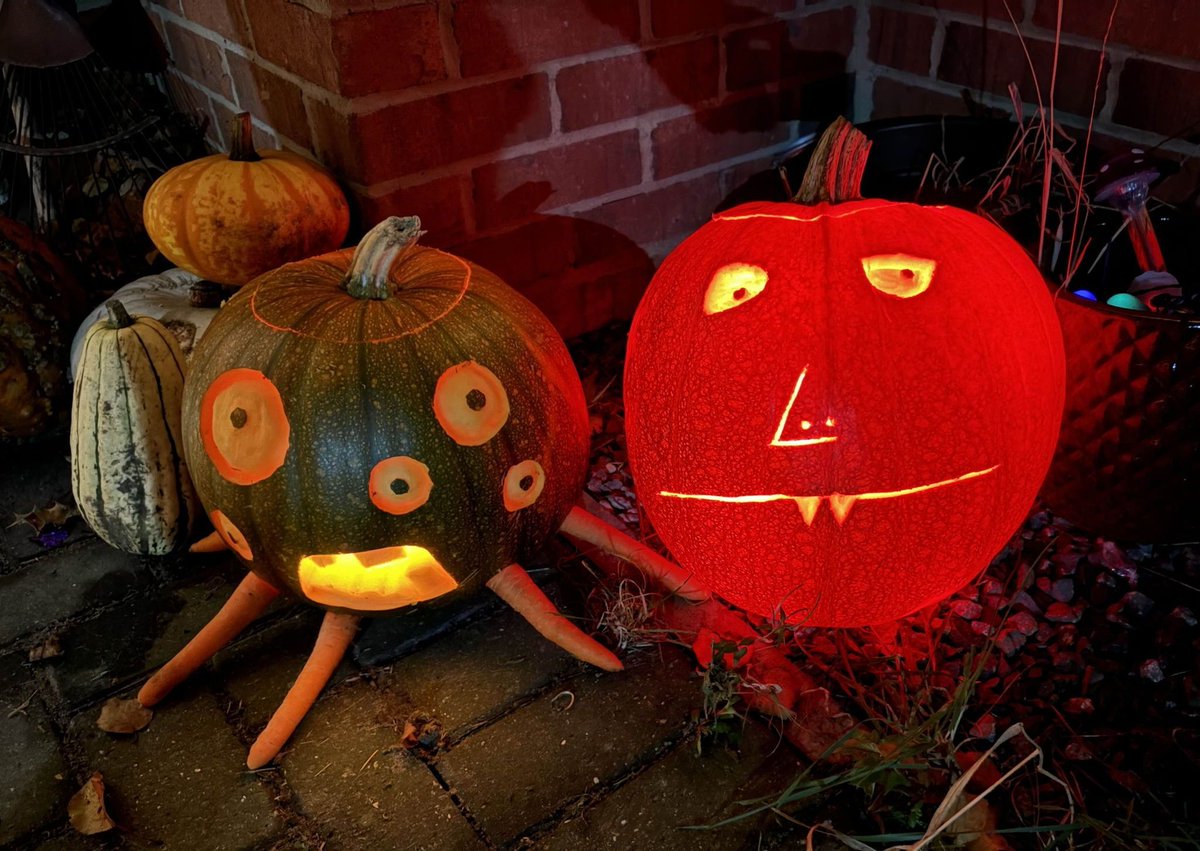 WobblyLifeDev's tweet image. We've been so blown away by the Pumpkins you all carved for Halloween in the theme of Wobbly Life, this is so cool! 🎃💛

#Halloween #PumpkinCarving #WobblyLife