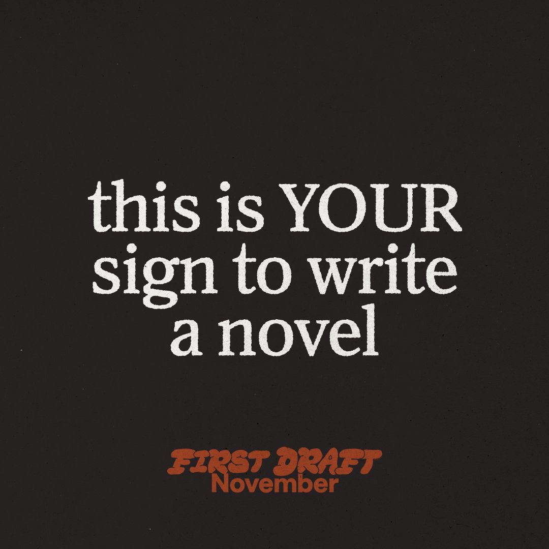 chillsubs's tweet image. Wowwweee over 3000 of you have already have joined First Draft November 🥲

Our free 30-day challenge where we write 50,000 words of our first drafts, side by side. 

We have so many festivities planned friends. Come join? (Link in bio)

#writing #writingcommunity #writers
