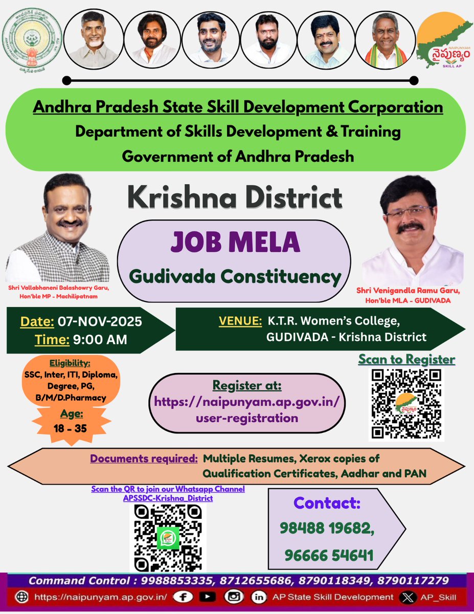 Apssdc Krishna District tweet media