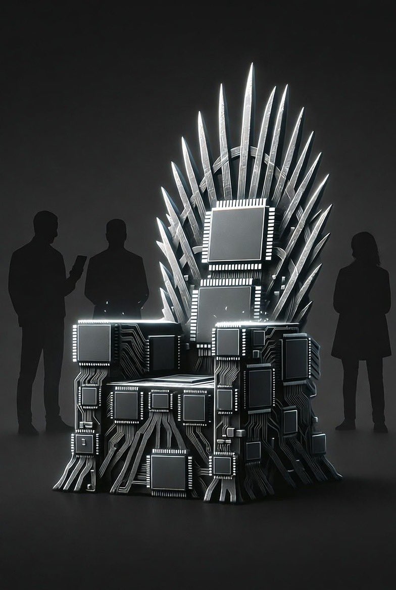 Chips make trillionaires.
<a href="/nvidia/">NVIDIA</a> claims the throne.
Tech titan rockets past $5T.

Crypto? Still on the battlefield.
$DOW is the riot after the coronation.