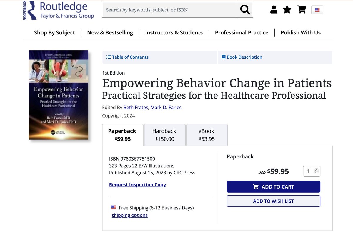 BethFratesMD's tweet image. Delighted to share information about this book. We worked hard on creating this resource for clinicians so that they can collaborate with patients and empower behavior change.  Please take a look+let me know what you think. #behaviorchange #coaching #book #health #MedEd…