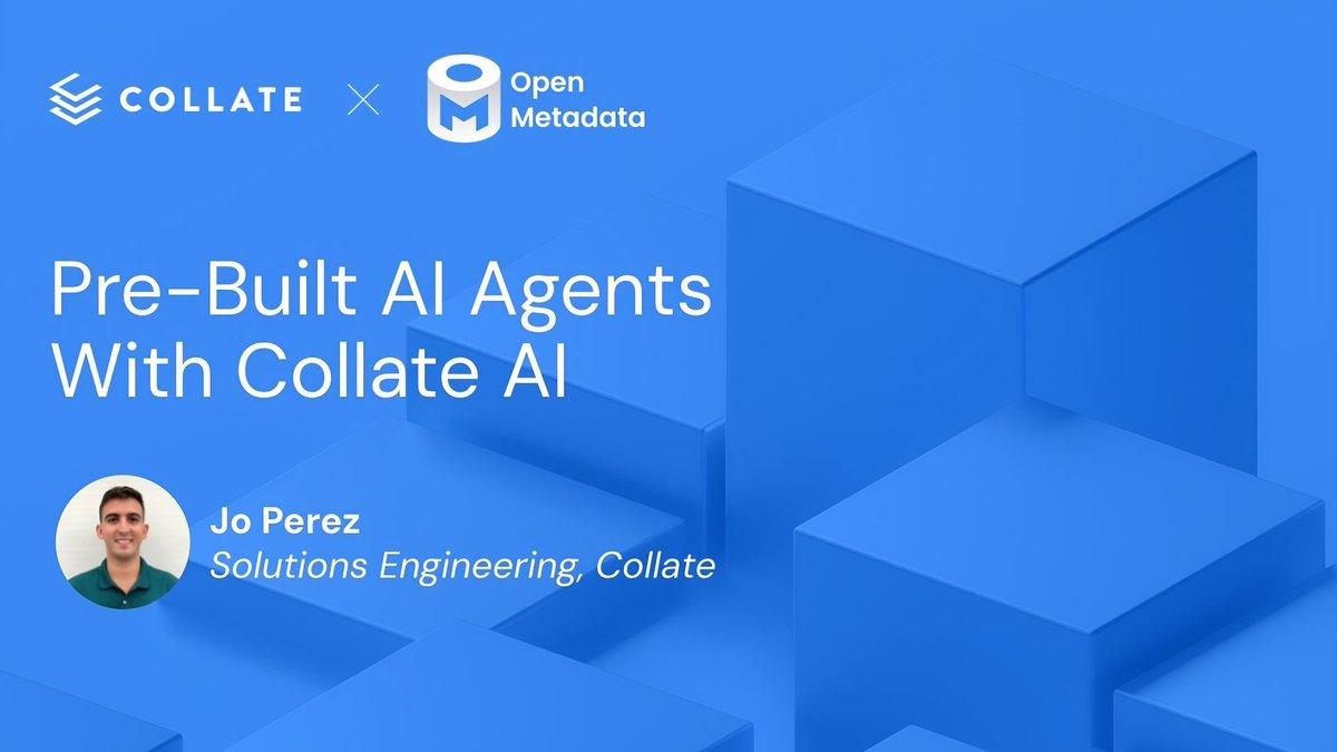 CollateData's tweet image. Four Production-Ready AI Agents That Actually Solve Data Management Problems 🤖
Watch how intelligent agents automate the tedious work that&apos;s been drowning data teams—all grounded in your unified metadata.

The Four Agents:
📝 Documentation Agent - Auto-generates table and column…