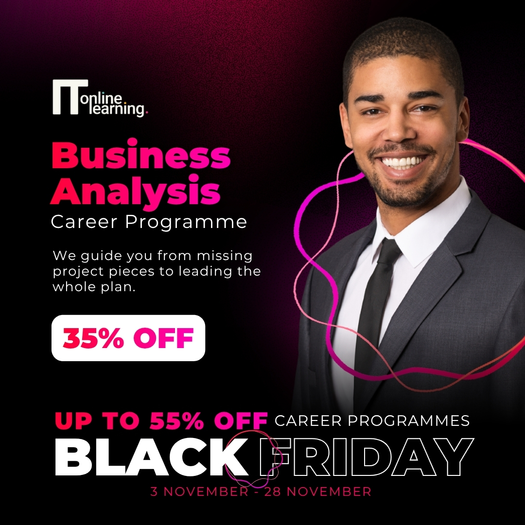 IT_PM_Training's tweet image. We guide you through it and help you stay on track.

You’re not doing this alone, and we make sure you never have to.

Enrol Today: lnkd.in/dpft9nny

#ITonlinelearning #BlackFriday #ProfessionalDevelopment #StayOnTrack #WeGuideYou #CareerProgress