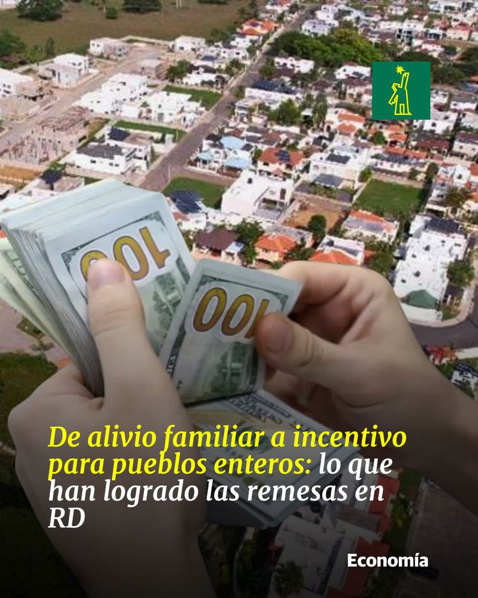 DiarioLibre's tweet image. 💰 |#EconomíaDL|  La diáspora apoya el desarrollo con inversiones

🔗ow.ly/uyIz50XlN7g

#DiarioLibre  #Remesas #RD
