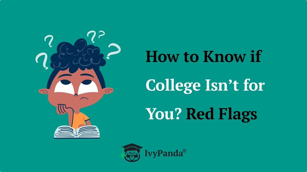 JamieCorbyn's tweet image. How to know if college isn&apos;t for you? Red flags &amp;amp; 5 alternatives👨‍🏫
#ivypanda #education #studytips 
linkedin.com/pulse/how-know…