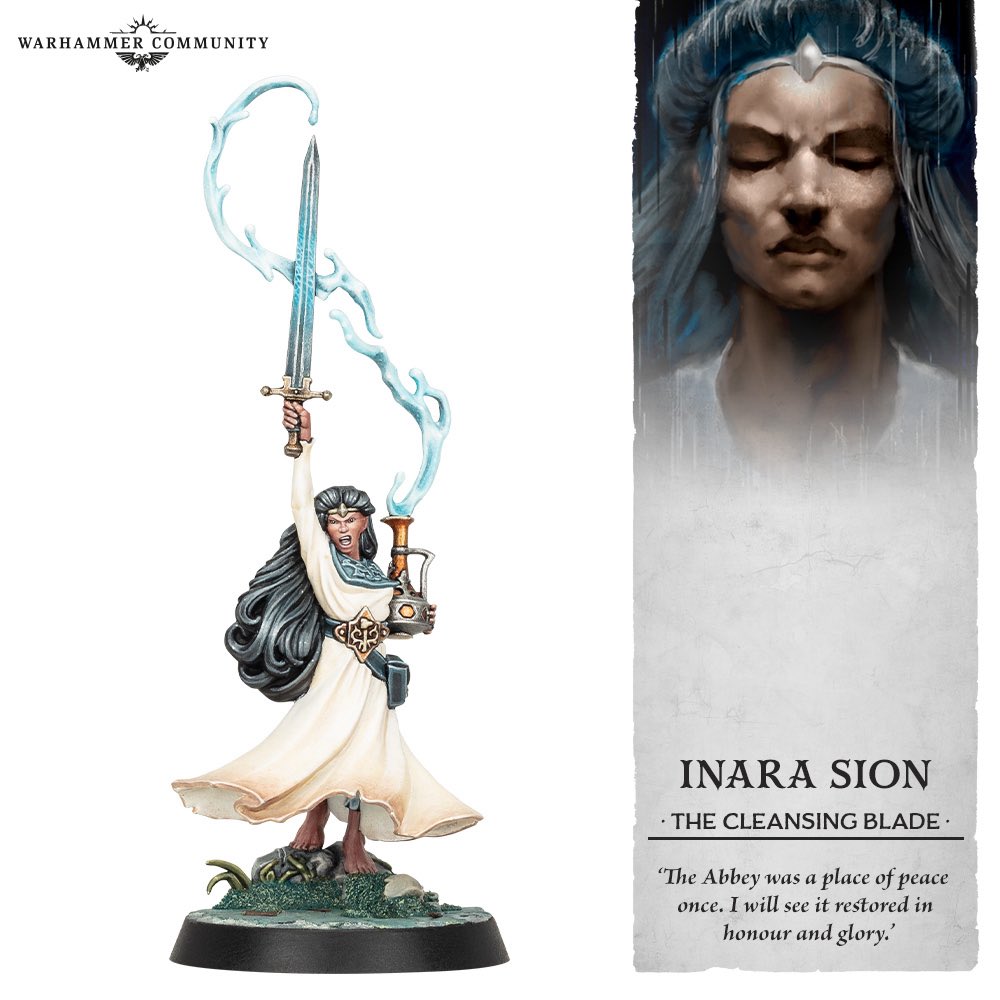 EaterOfBrushes's tweet image. The last of the heroes for Warhammer quest deepwater has been announced 

This model is gorgeous! 

Cannot wait to get hold of the set !

Also for you old world fans, you could probably proxy this for a maiden.

I know you guys have a foot fetish