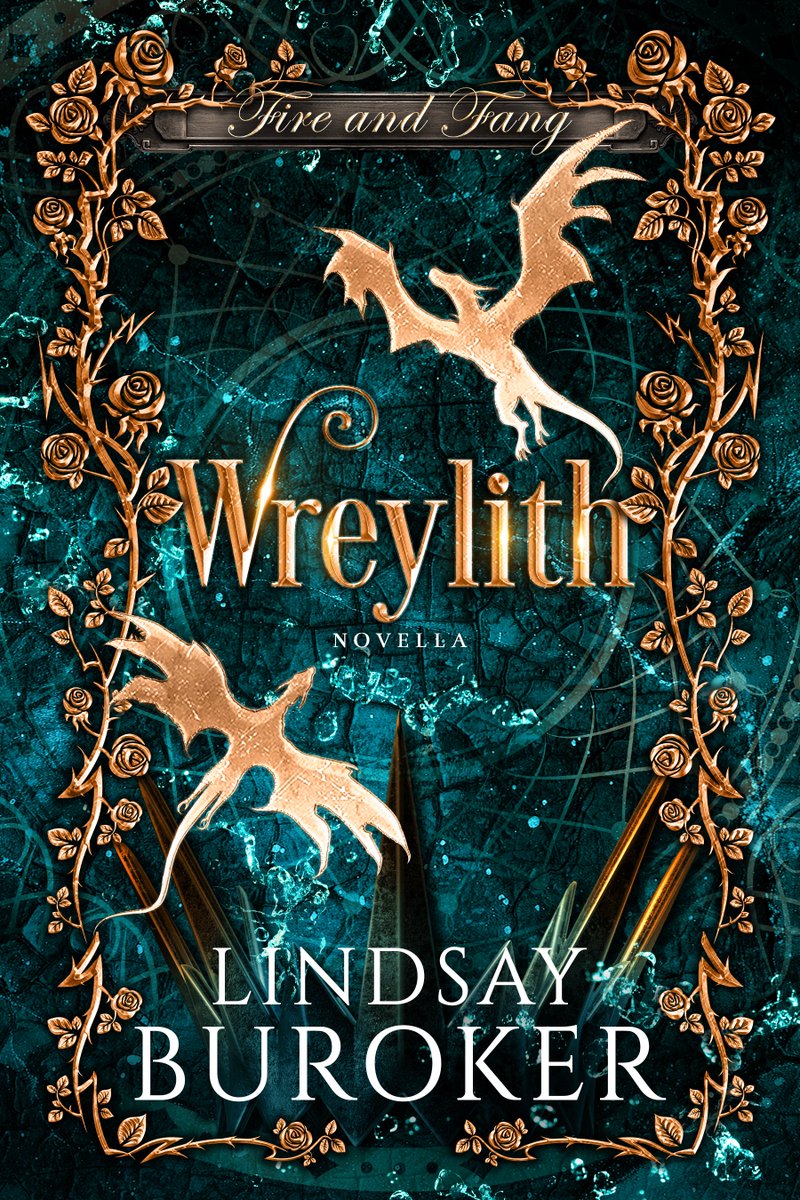 The Wreylith novella now has a sexy cover! 

And we fixed some typos that people caught. If you already downloaded it from my newsletter email, you can grab a new copy at the same link. I'll also send out the link again with the next newsletter. :)