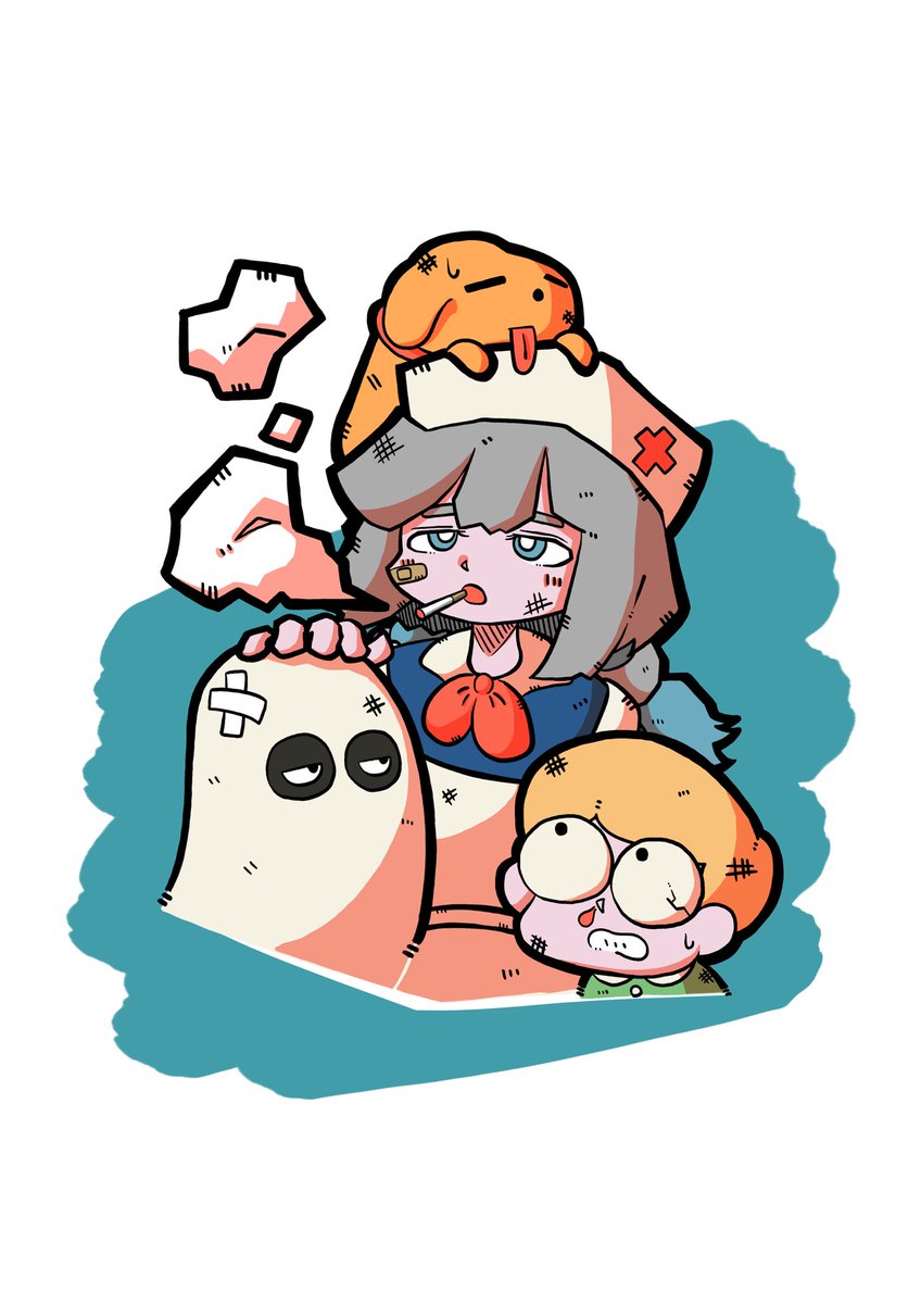 ポップしなないで「白昼きみとドロン」

#イラスト #illustration