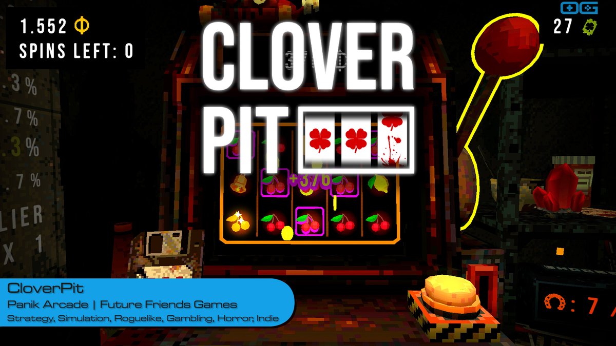 OverageGmngCom's tweet image. OG plays CloverPit!
youtube.com/watch?v=4eBcQC…

Like &amp;amp; Sub!

@PanikArcade
@FutureFriendsVG

#CloverPit #Roguelite #SlotMachineGame #GamblingMechanics #IndieHorror #IndieGameTrends #IndieWatch #IndieDev #GameDev #IndieGameDev #IndieGame #IndieGames #Gameplay #LetsPlay #Gaming