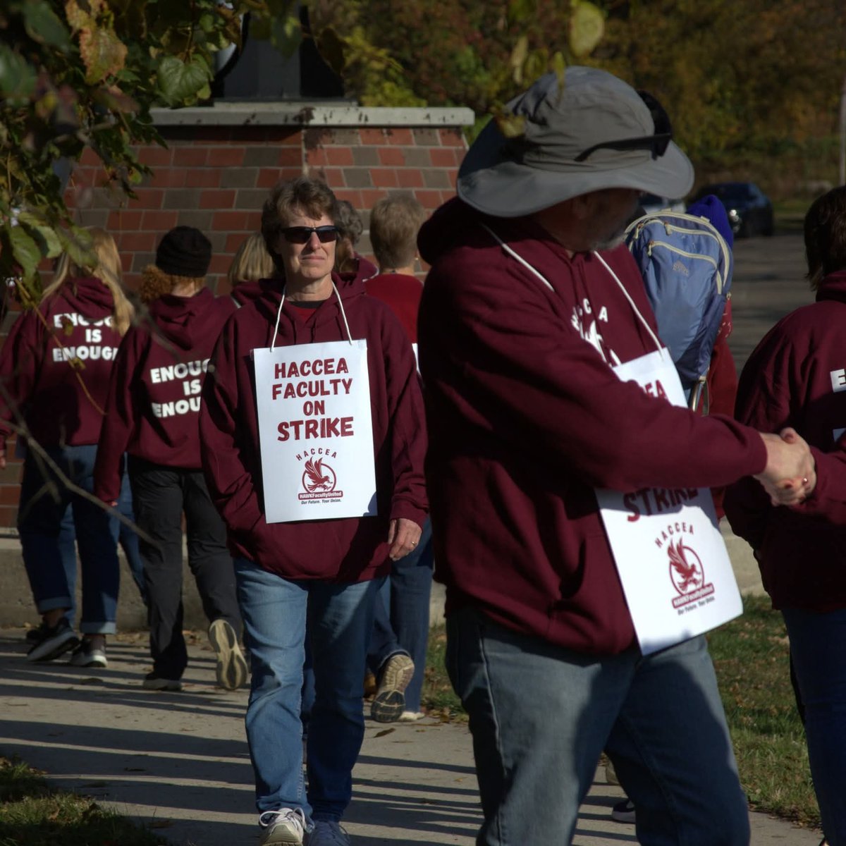 HACC faculty ate on the picket line today!

If you want to join us, we will be at the main entrance of the Harrisburg campus until 4pm today. Can't be there but want to show your support? Post your selfies here with your HACCEA swag and signs!

#faircontractnow