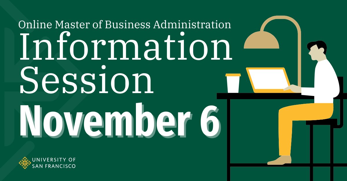 Don't miss it!🚨

The information session covering our online MBA program is November 6! Learn about courses, faculty, career resources, and admissions. Register now at the link below.
bit.ly/4nxsbUB