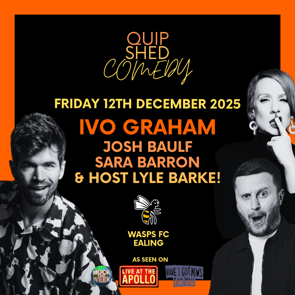Quipshed Comedy ft Ivo Graham  - Ticketed Event #Pitchero
waspsfc.co.uk/calendar/event…