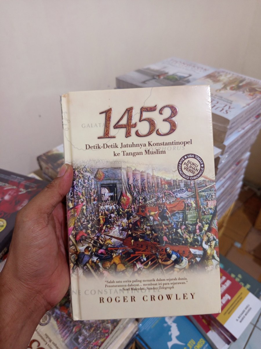 Seks dan Hijab - Rp.67.000
The Golden Age Of History - Rp.74.000
Istanbul kota Kekaisaran - Rp.110.000
1453 detik-detik jatuhnya Konstantinopel - Rp.100.000
Pemesanan
➡ WA. 085158311954
Marketplace:
●tokobukumainmain (shopee, Tokopedia, Tiktok)