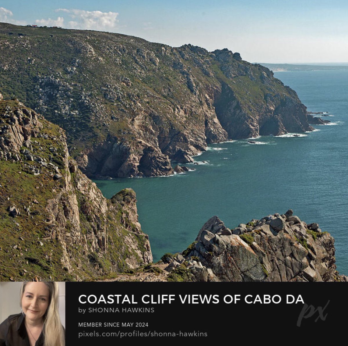 shonna99784's tweet image. Coastal Cliffs Views of Cabo da Roca, Portugal by Shonna Hawkins pixels.com/featured/coast…

#CaboDaRoca #Portugal #Cliffs #CoastalCliffViews #Atlantic       
#ShonnaHawkinsPhotography #HomeDecor #ToteBags #Canvas #Metal #AcrylicArt #GiftIdeas #BuyIntoArt #Prints #AYearForArt
