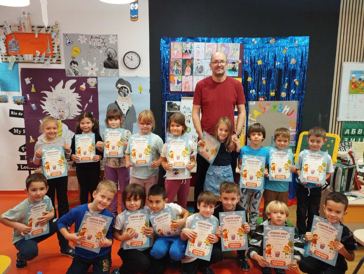 BoskoMajdanac's tweet image. Recently, my older daughter told me she wasnt able to explain the work Im doing in the kindergarten and that got me thinking: &quot;How do I explain Cardano to the kids, where do I even start when it comes to blokchain?&quot;

With so much happening in the past few months in Cardano…